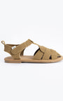 Sandalias Babyfresh Tipo Pescador Café para Niña