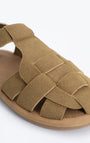 Sandalias Babyfresh Tipo Pescador Café para Niña