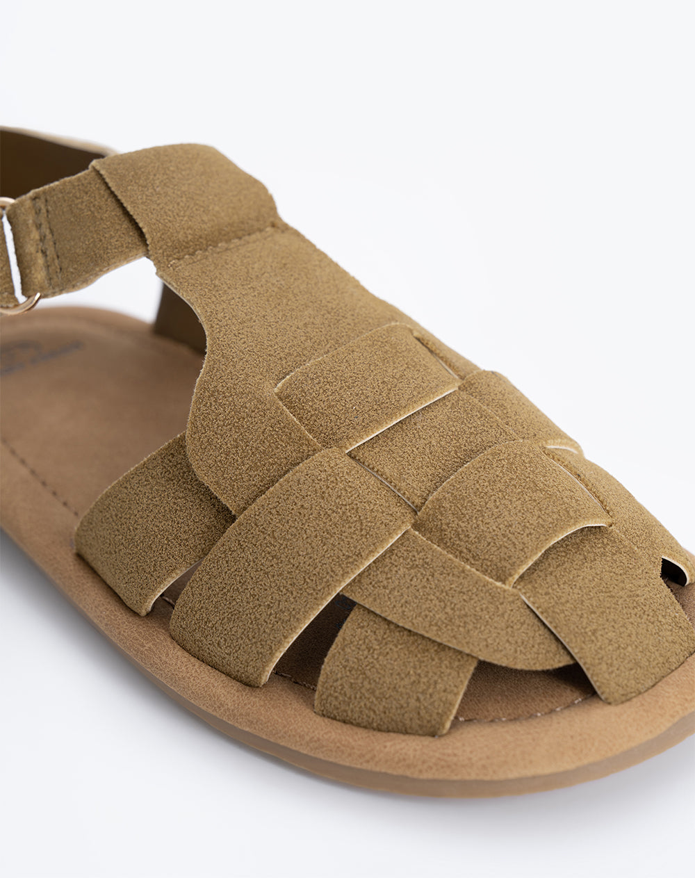 Sandalias Babyfresh Tipo Pescador Café para Niña