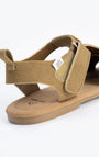 Sandalias Babyfresh Tipo Pescador Café para Niña