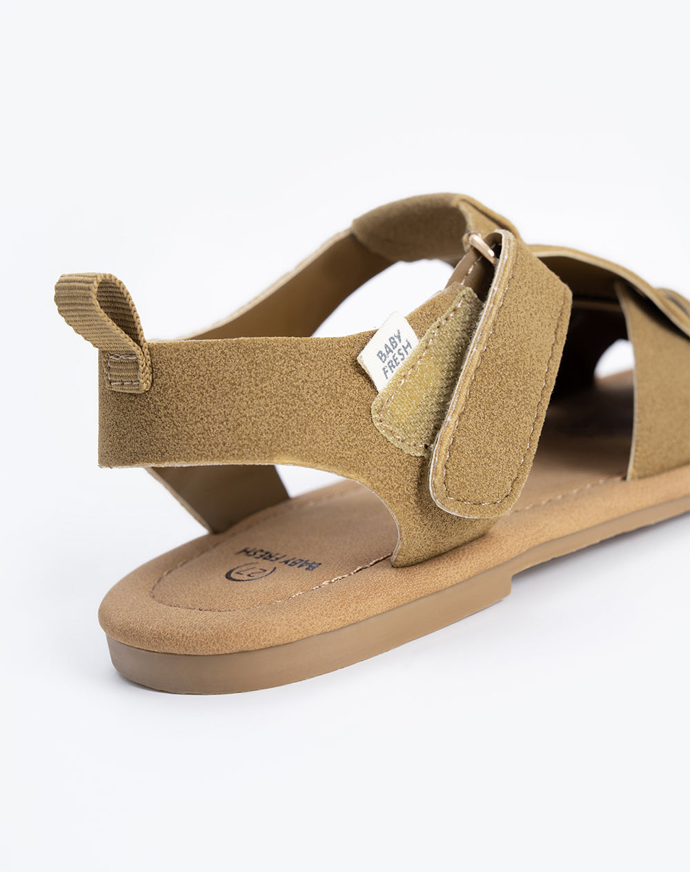 Sandalias Babyfresh Tipo Pescador Café para Niña