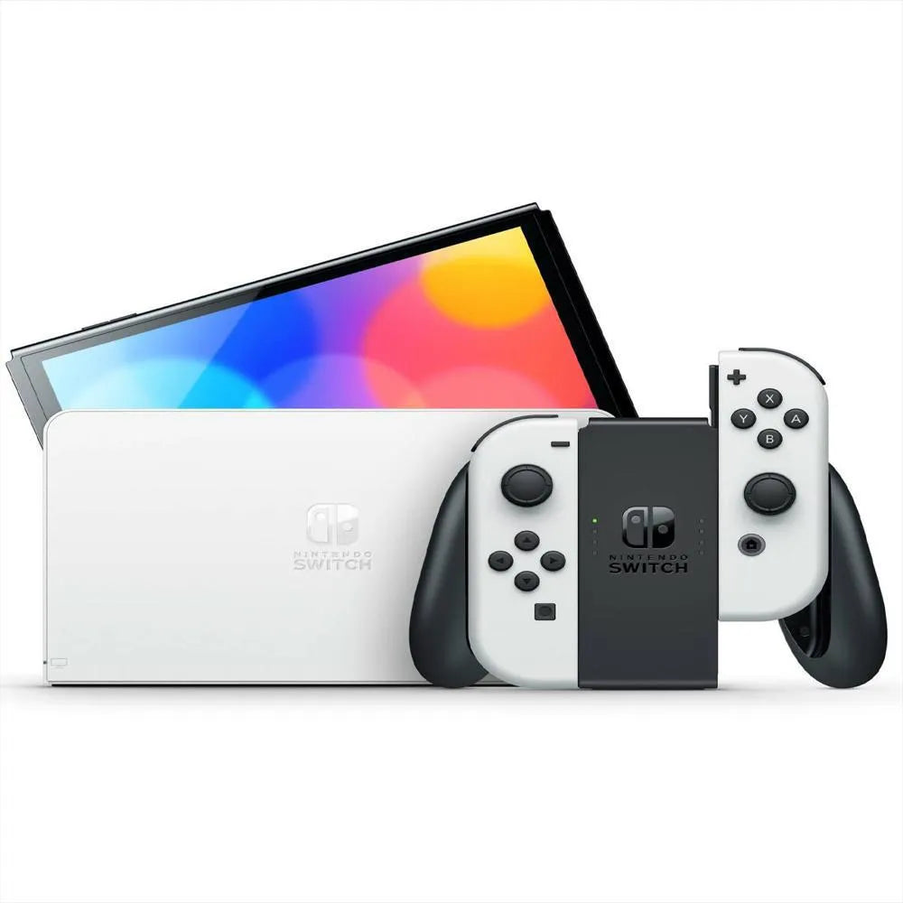 Consola Nintendo Switch Oled Blanca 64Gb Pantalla 7 Pulgadas
