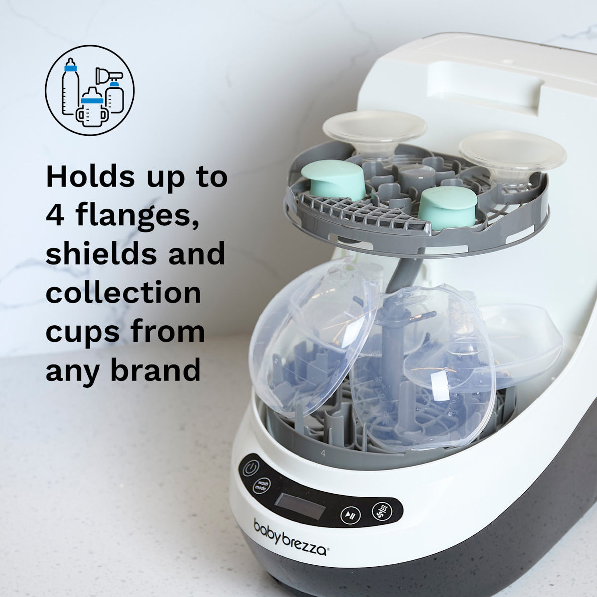 Rejilla para Extractor de Leche Bottle Washer Pro Baby Brezza