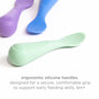 Ubbi 7-Piece Toddler Feeding Set Sugar Snap