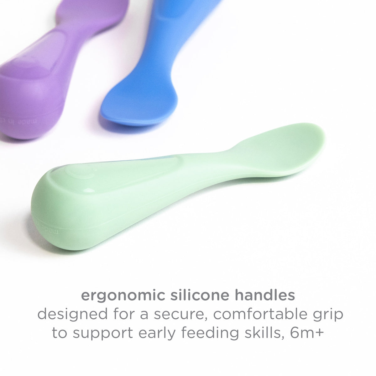 Ubbi 7-Piece Toddler Feeding Set Sugar Snap