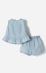 Conjunto Babyfresh Blusa + Short Bebé Niña