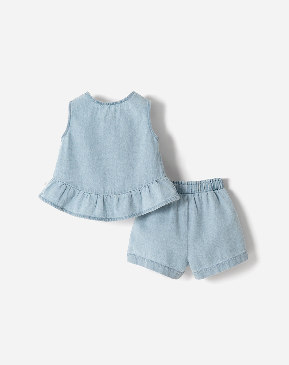 Conjunto Babyfresh Blusa + Short Bebé Niña