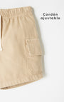Bermuda Cargo Babyfresh Algodón Denim para Niño