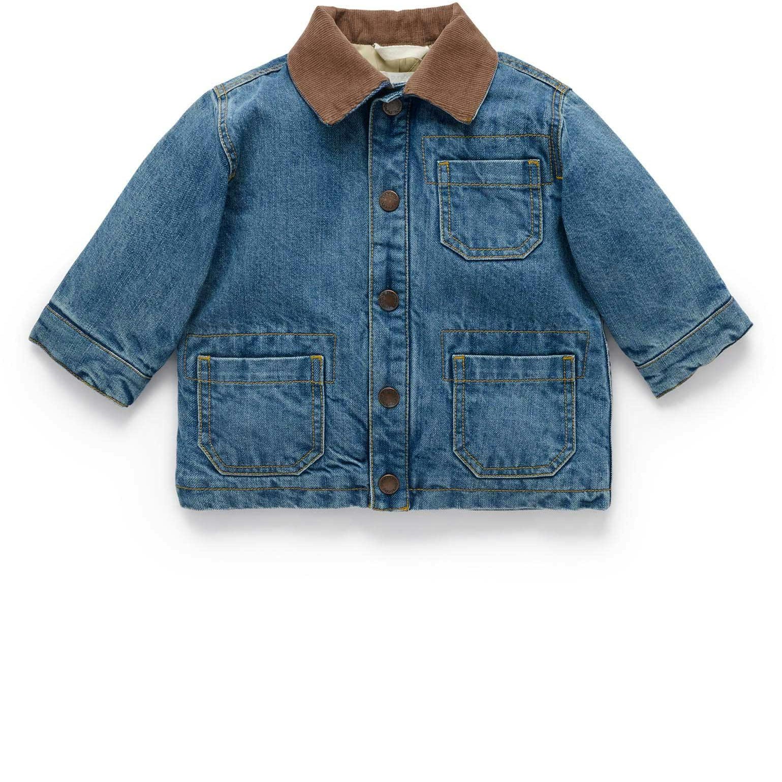 Chaqueta Denim Worker Purebaby para Bebé e Infantil