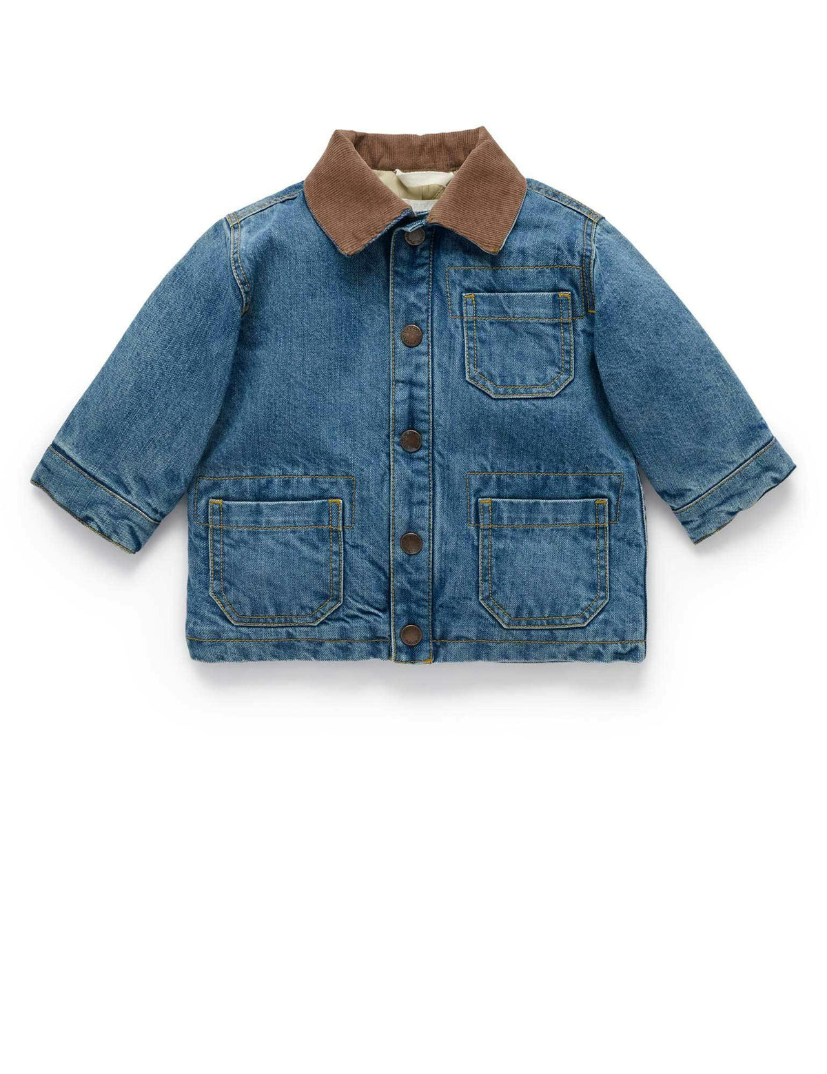 Chaqueta Denim Worker Purebaby para Bebé e Infantil