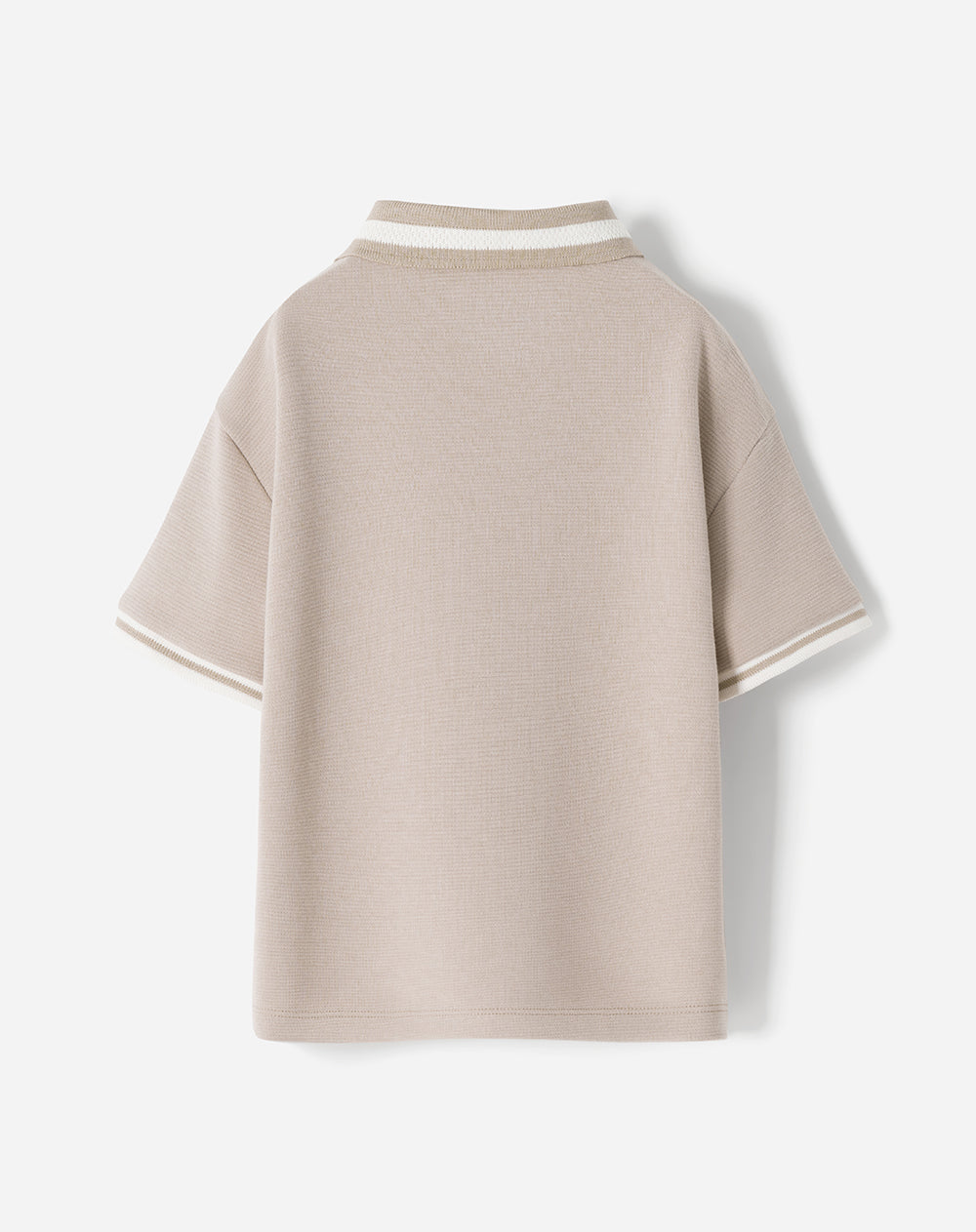 Polo Babyfresh Oversize Beige para Niños