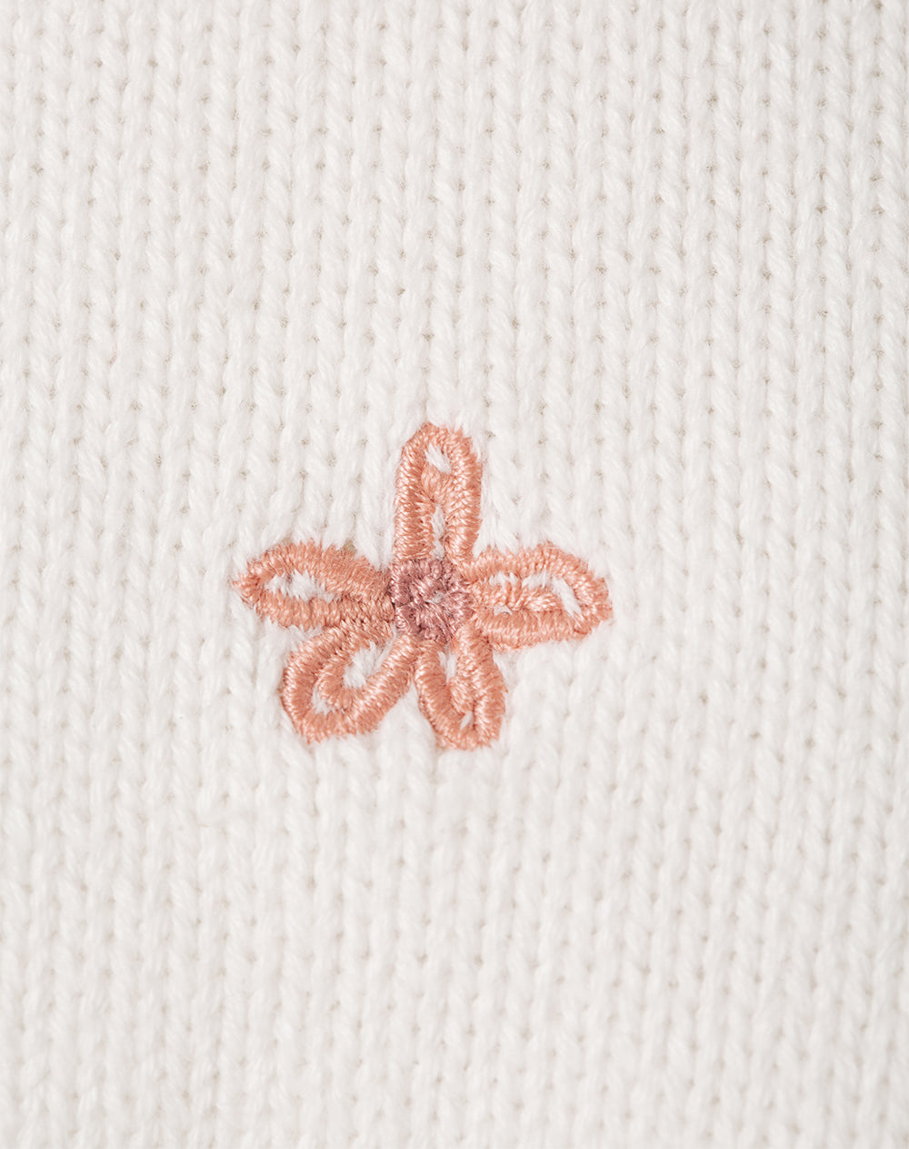Buzo Babyfresh Tejido Apliques Bordados Blanco para Bebé Niña