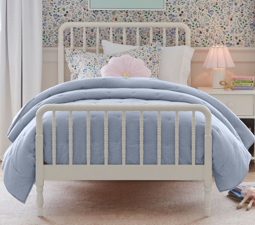 Cama Twin Simply White Pottery Barn Kids Elsie 6414642