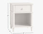Mesa de Noche Elsie 48.3 cm