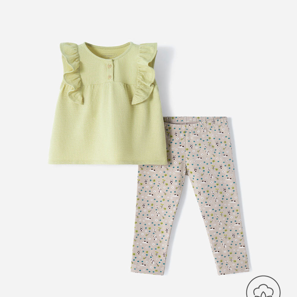 Conjunto Babyfresh Camiseta y Pantalón para Niña