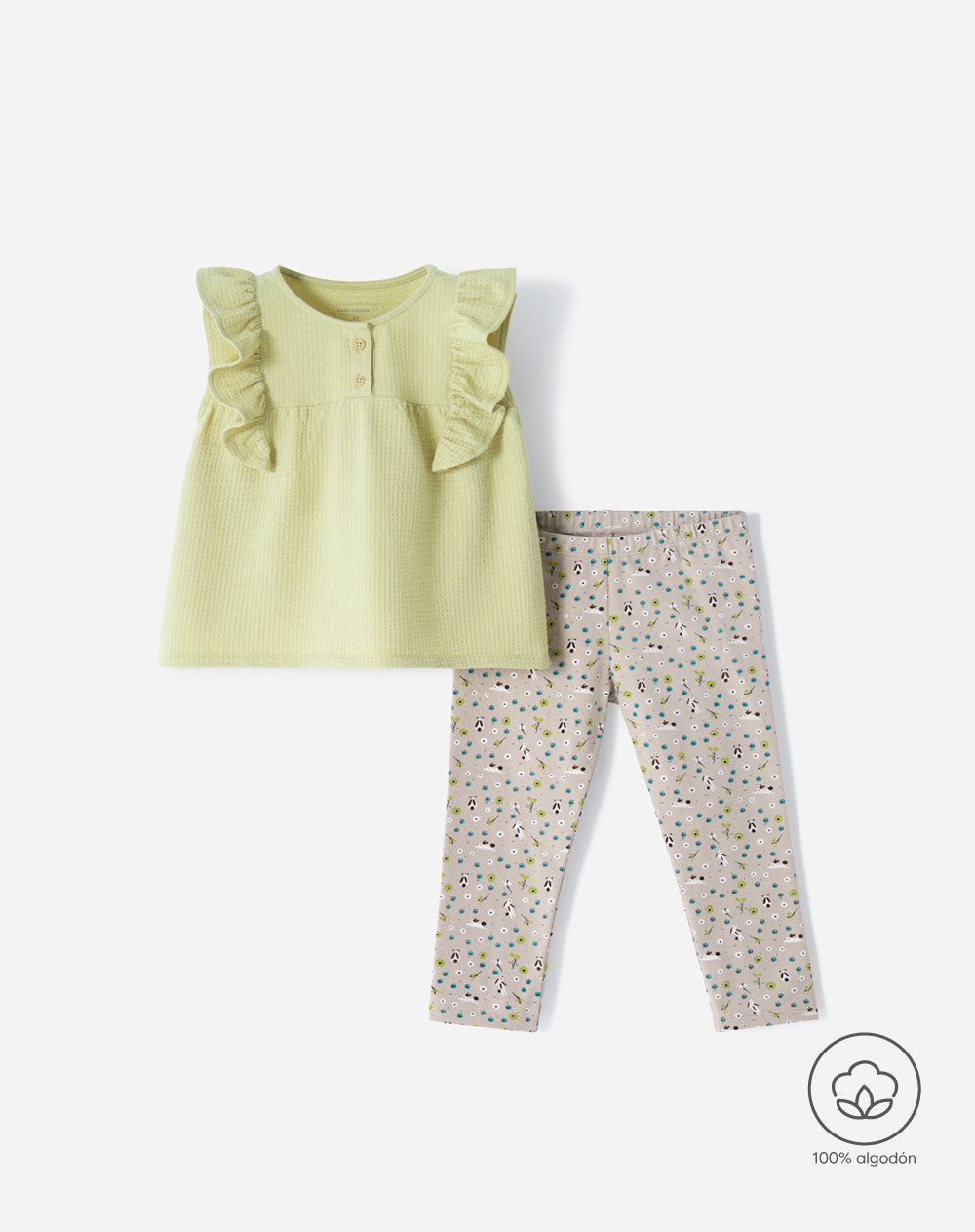 Conjunto Babyfresh Camiseta y Pantalón para Niña