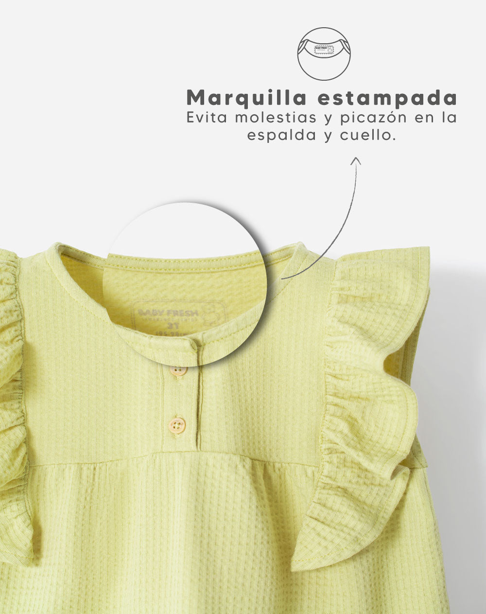 Conjunto Babyfresh Camiseta y Pantalón para Niña