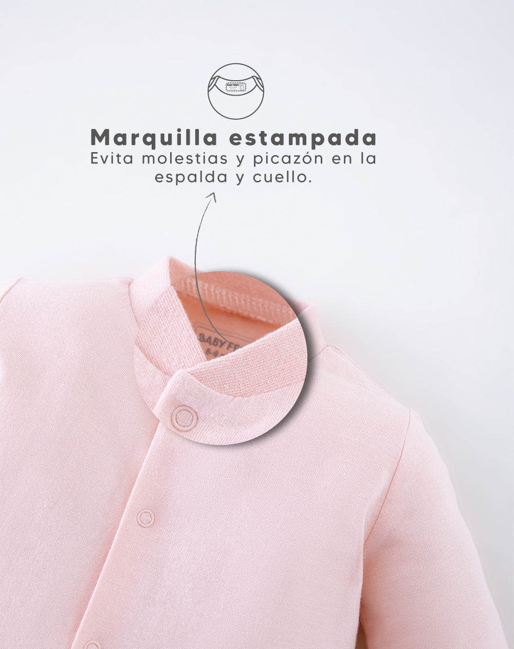 Pijama Babyfresh Algodón Botones a Presión x2 Unds Surtido Bebé Niña