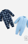 Babyfresh Pijama Algodón Botones a Presión Bebé Niño x2