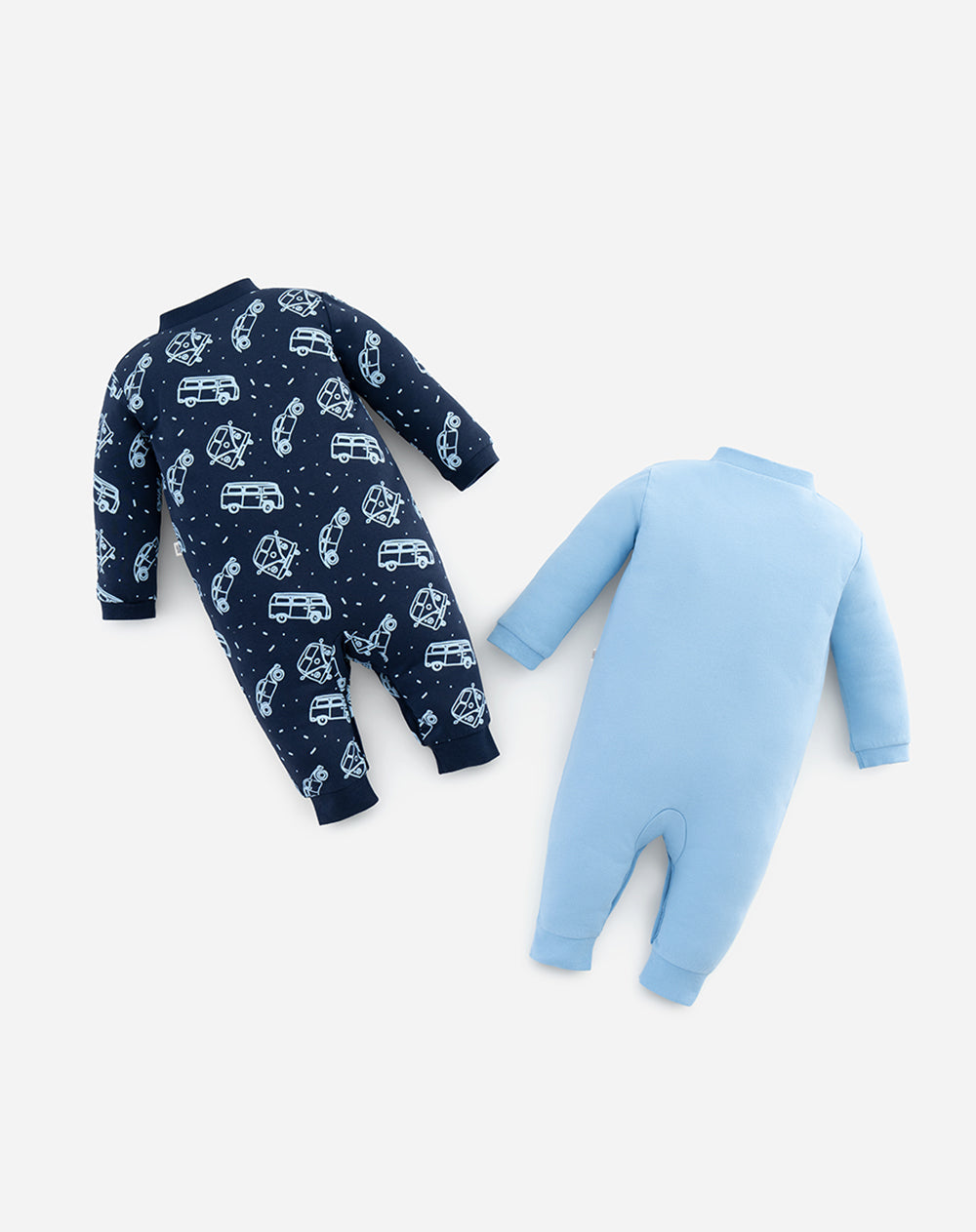 Babyfresh Pijama Algodón Botones a Presión Bebé Niño x2