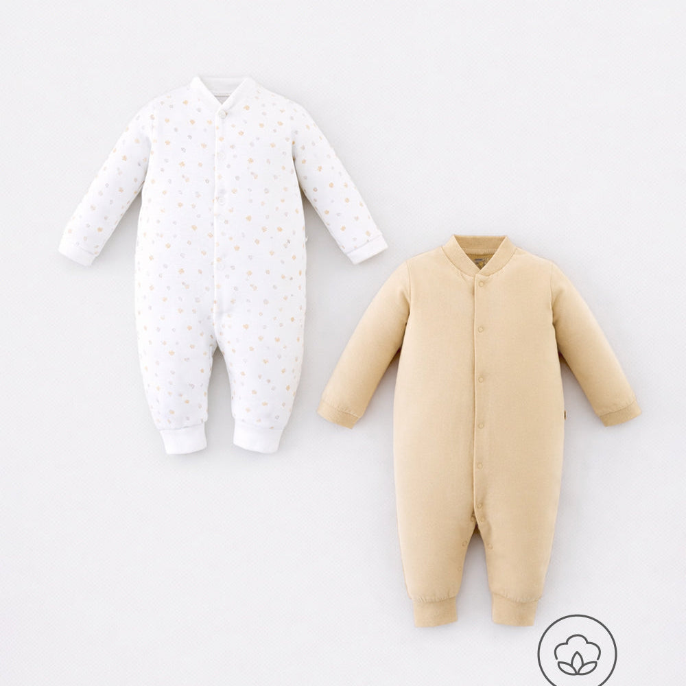 Pijama Babyfresh Algodón Botones a Presión x2 Unds para Bebés