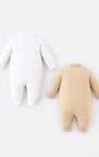 Pijama Babyfresh Algodón Botones a Presión x2 Unds para Bebés