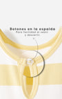 Enterizo Babyfresh Corto a Rayas para Niña