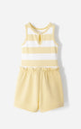 Enterizo Babyfresh Corto a Rayas para Niña
