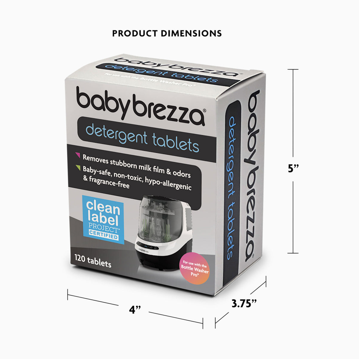 Tabletas Baby Brezza para Lavadora de Biberones · 240 unidades
