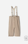 Pantalón Babyfresh Recto Drill Algodón con Cargaderas para Niño
