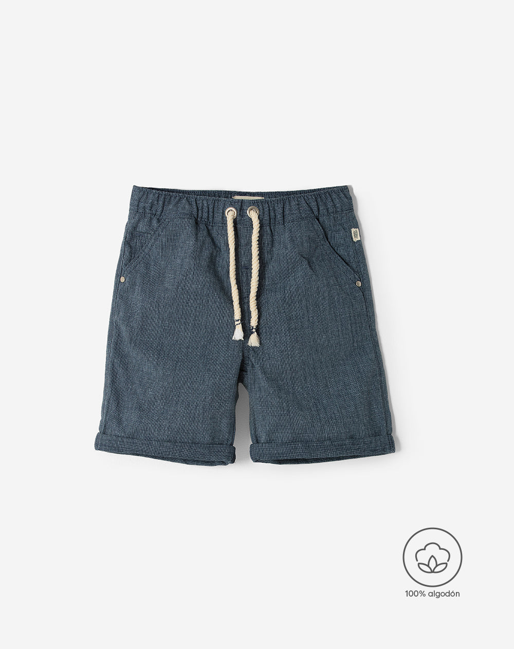 Bermuda Babyfresh Regular Drill Algodón para Niño