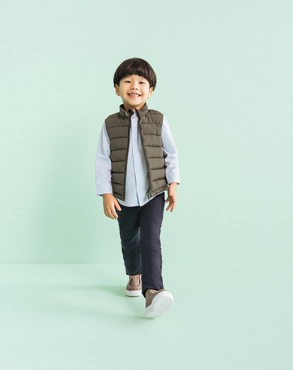Chaleco Babyfresh Acolchado Verde para Niño