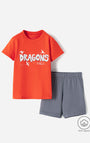 Pijama Babyfresh Camiseta y Short de Algodón para Niño