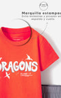 Pijama Babyfresh Camiseta y Short de Algodón para Niño