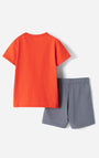 Pijama Babyfresh Camiseta y Short de Algodón para Niño