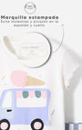 Pijama Babyfresh Camiseta y Short para Niña