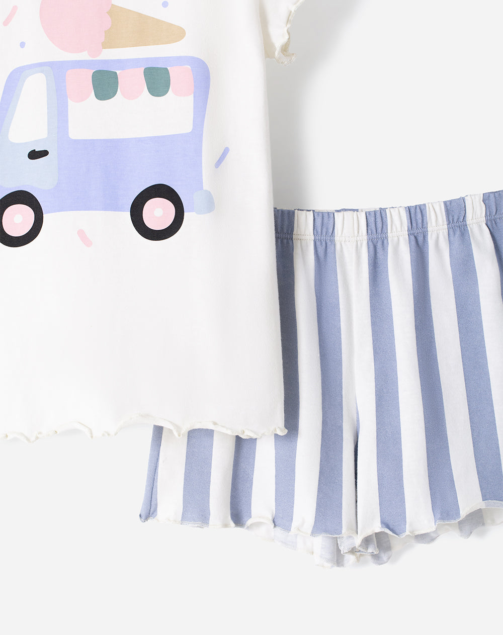 Pijama Babyfresh Camiseta y Short para Niña