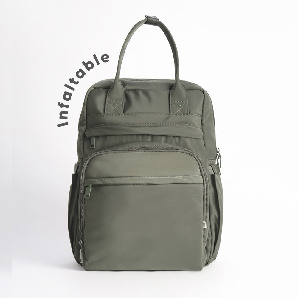 Babyfresh Pañalera Tipo Morral con Cambiador Verde