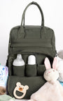 Babyfresh Pañalera Tipo Morral con Cambiador Verde