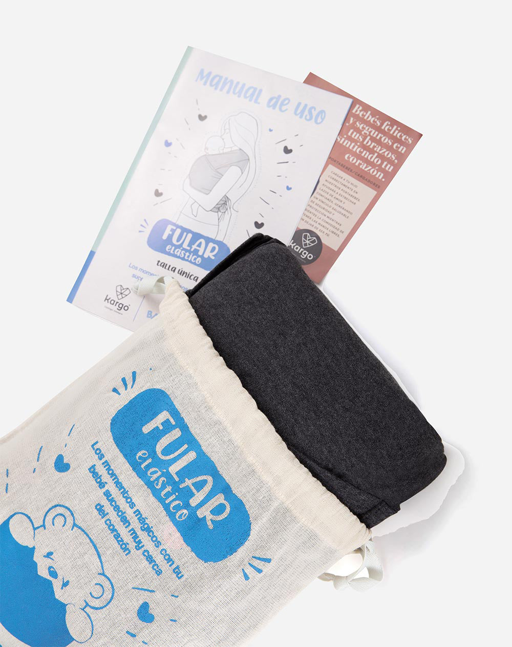 Fular Babyfresh Gris para Bebé Unisex