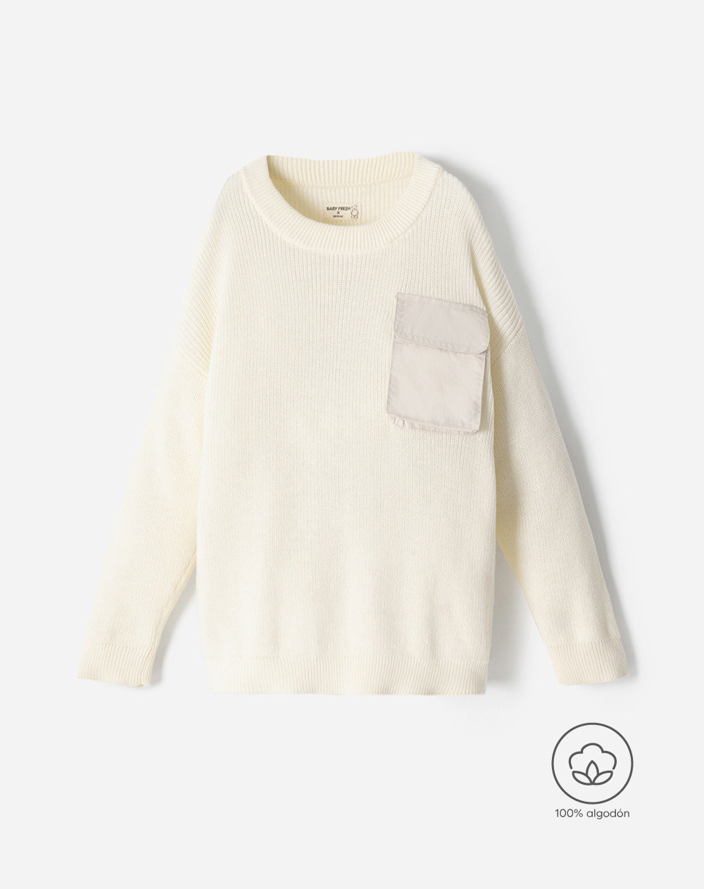 Buzo Babyfresh Tejido Crema para Niño