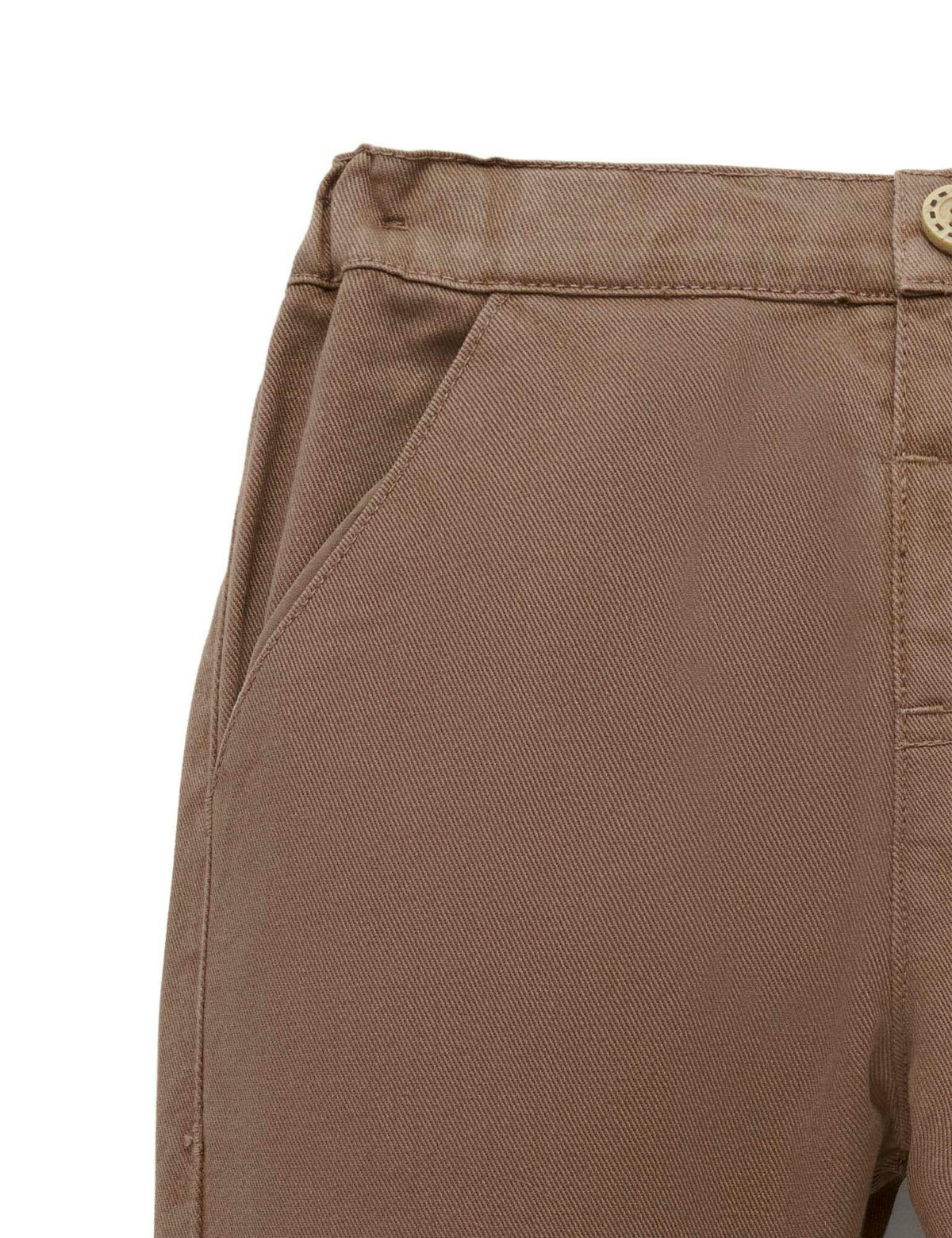 Pantalón Chino Clásico Purebaby Oak para Bebé y Niño