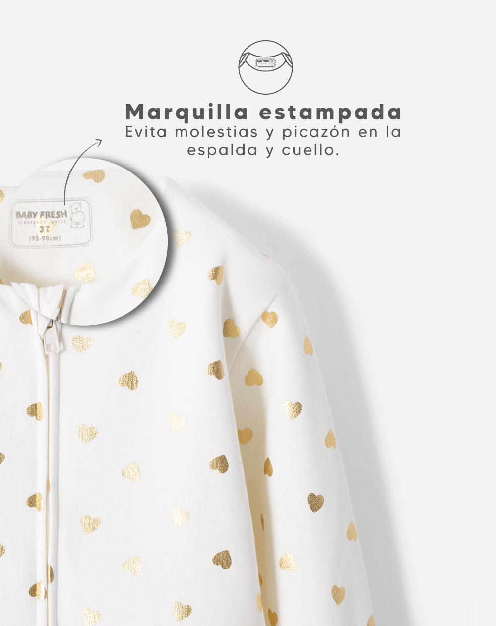 Buzo Babyfresh Regular Estampado para Niñas