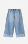 Jean Babyfresh Wide Leg Tiro Medio para Niña