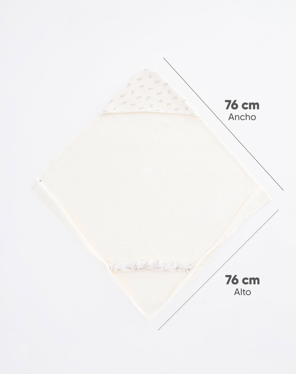 Toalla Babyfresh Tipo Delantal Algodón para Bebé