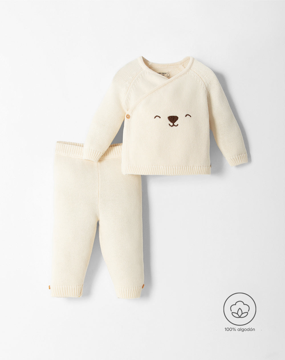 Conjunto Babyfresh Buzo y Pantalón Algodón para Bebé