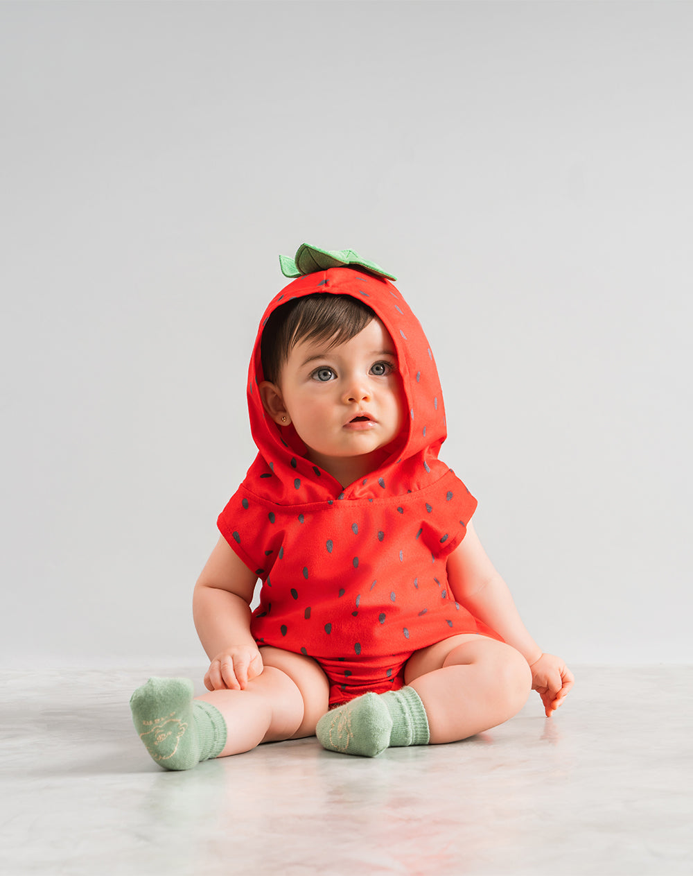 Body Disfraz Babyfresh Halloween Fresa para Bebé Unisex