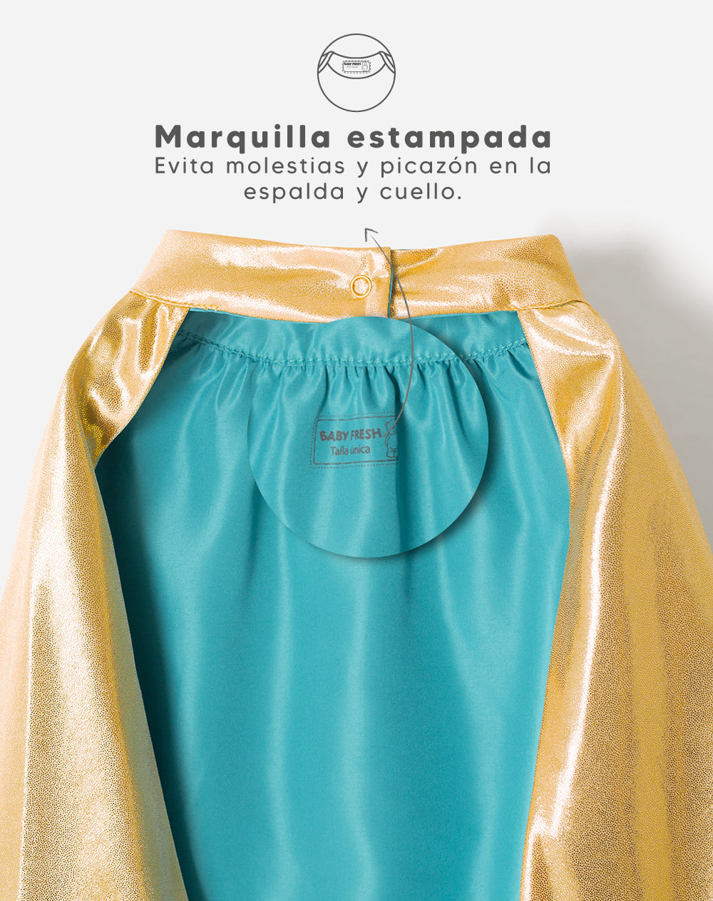 Disfraz Babyfresh Capa y Tutú para Niña