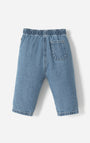 Jean Babyfresh Regular Bordado Índigo Bebé Niña