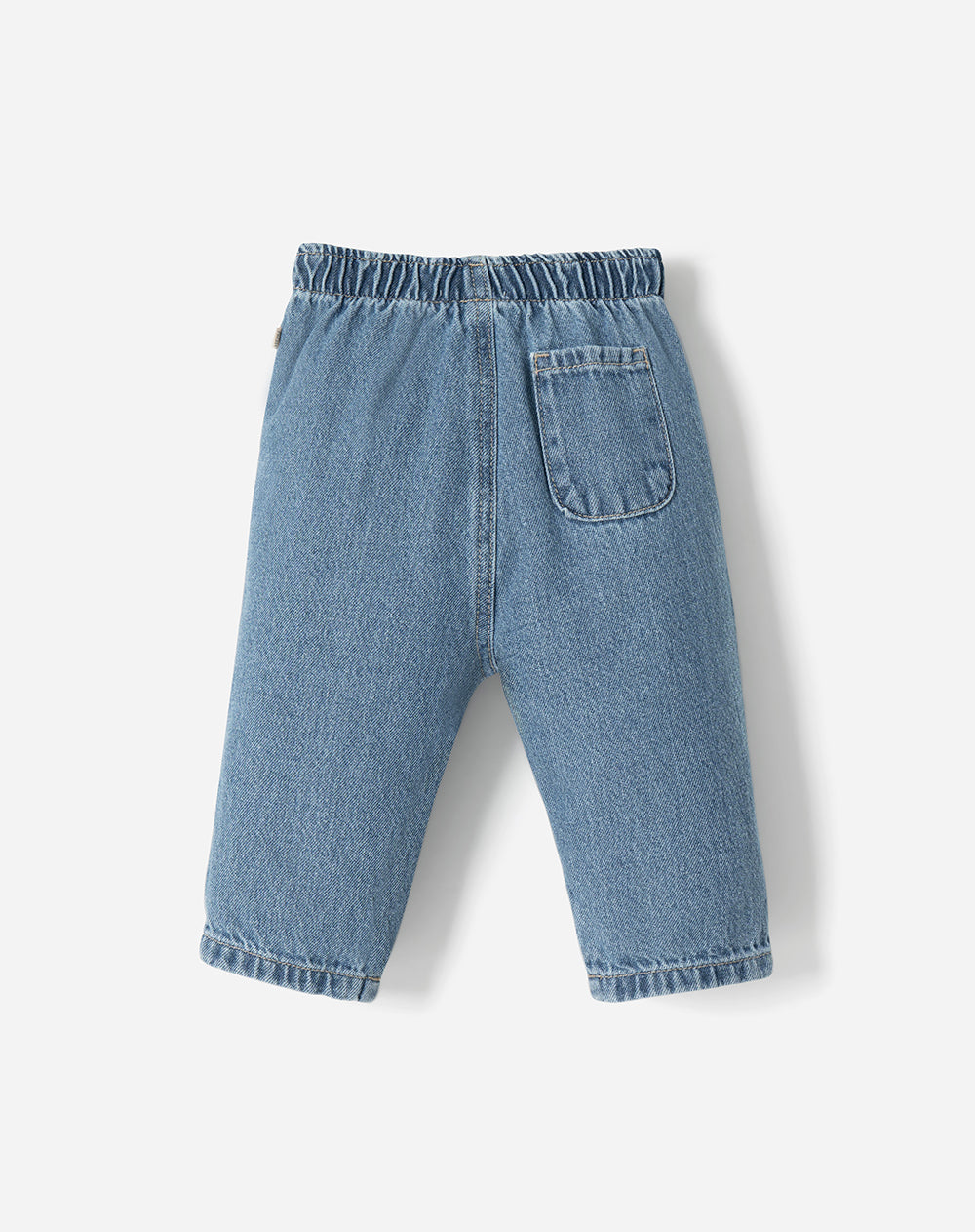 Jean Babyfresh Regular Bordado Índigo Bebé Niña